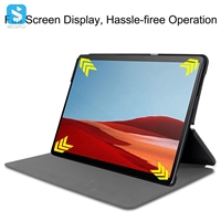 colorful leather case for Microsoft Surface Pro X